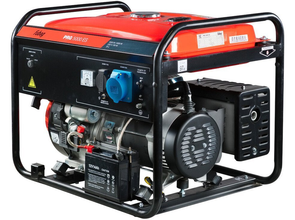 Бензиновый генератор Fubag PRG 5000 ES 46715