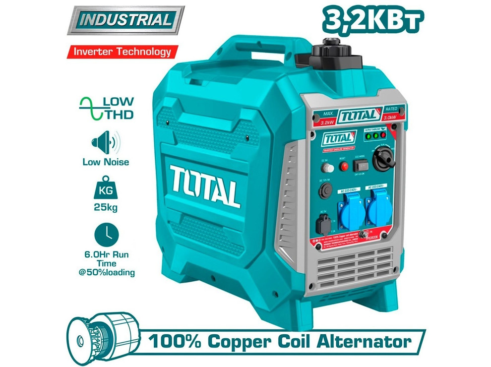 Бензиновый генератор Total TP535006
