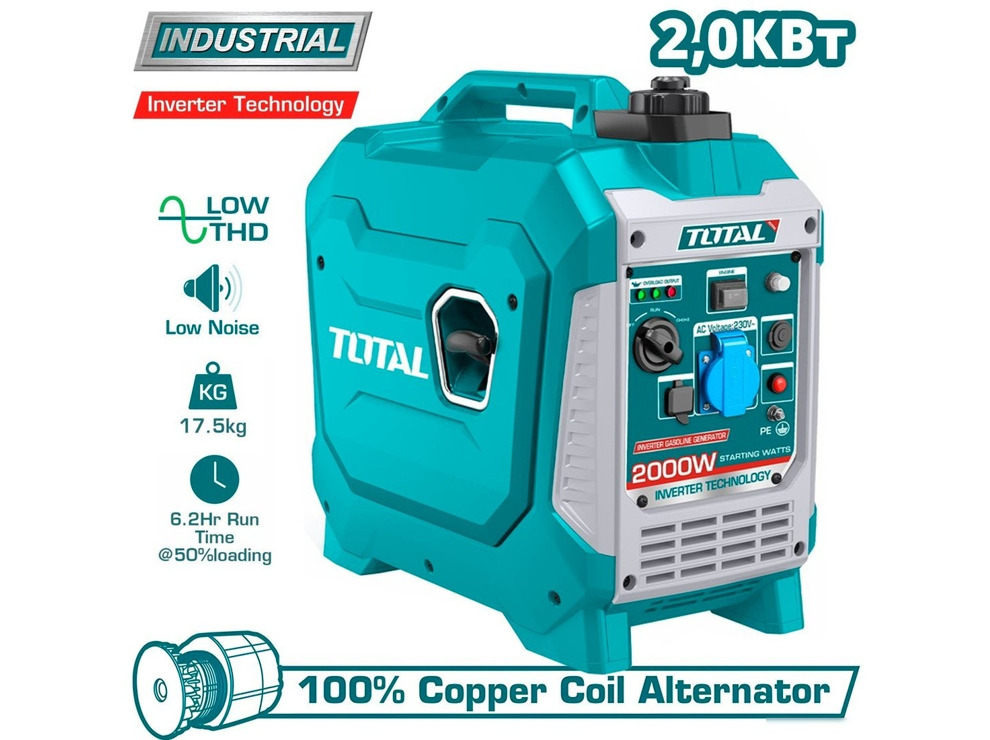Бензиновый генератор Total TP523006