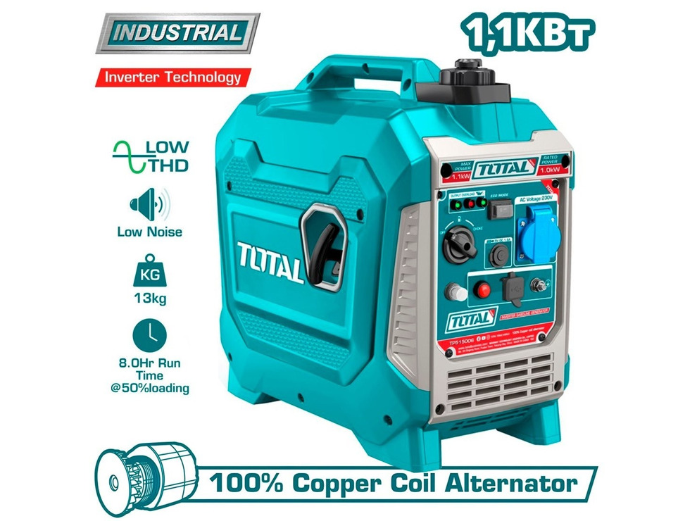 Бензиновый генератор Total TP515006
