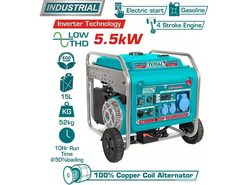 Бензиновый генератор Total TP355001