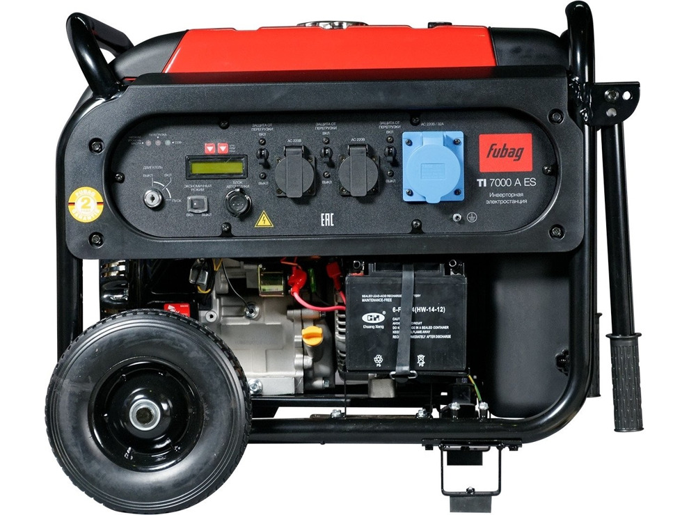 Бензиновый генератор Fubag TI 7000 A ES