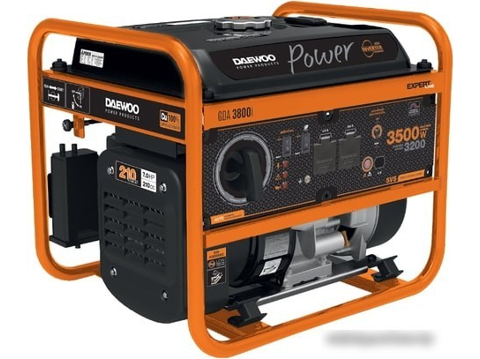 Бензиновый генератор Daewoo Power GDA 3800i