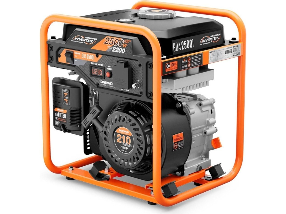 Бензиновый генератор Daewoo Power GDA 2500i8