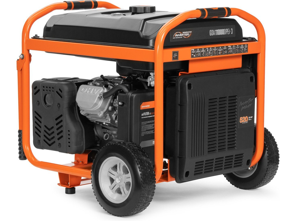 Бензиновый генератор Daewoo Power GDA 11000DPEi-3