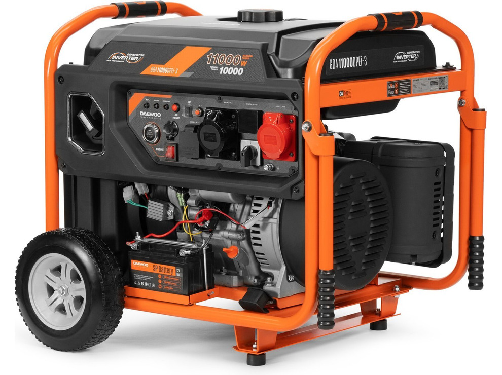 Бензиновый генератор Daewoo Power GDA 11000DPEi-3