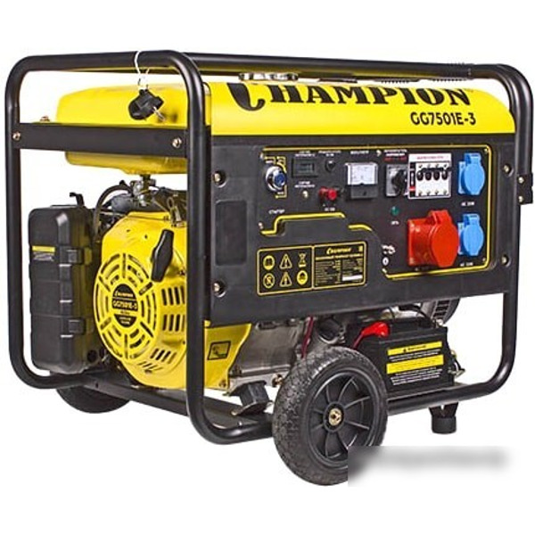 Бензиновый генератор Champion GG7501E-3