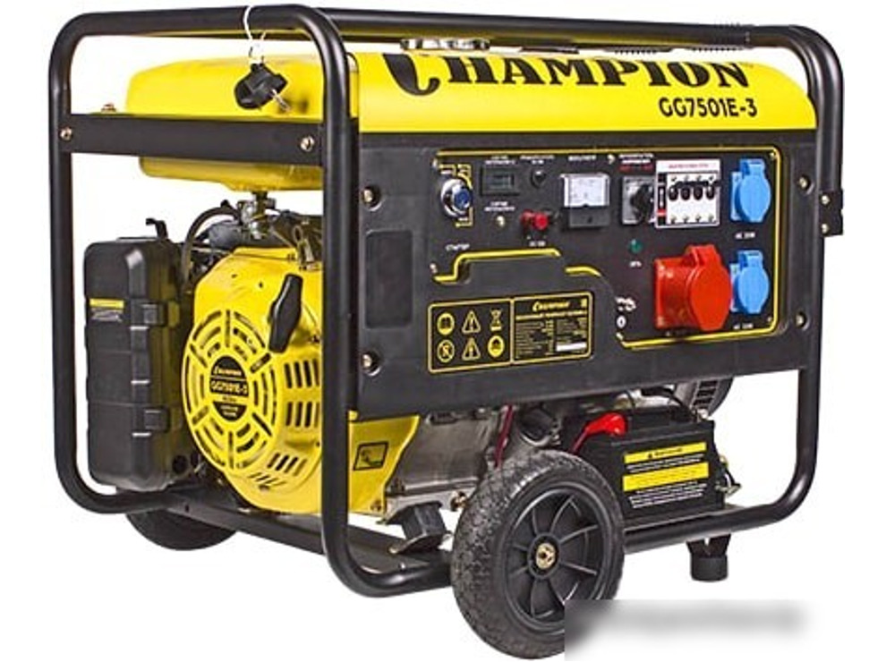 Бензиновый генератор Champion GG7501E-3