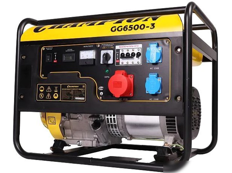 Бензиновый генератор Champion GG6500-3