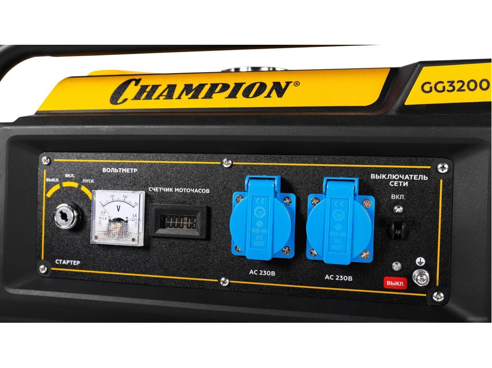 Бензиновый генератор Champion GG3200EW