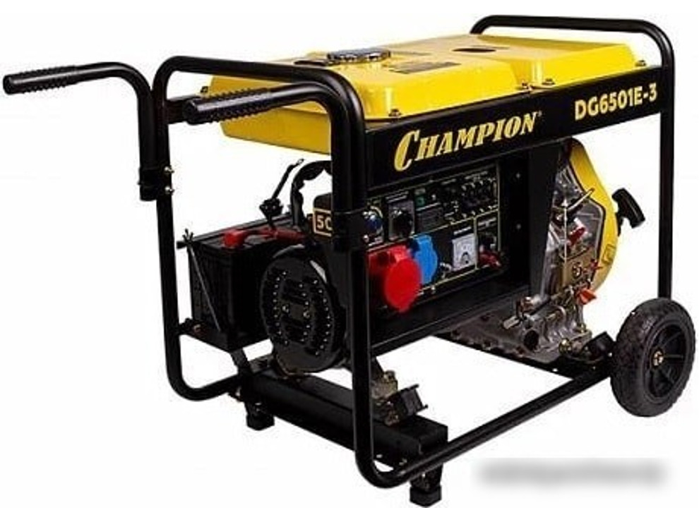 Дизельный генератор Champion DG6501E-3