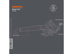 Ручная воздуходувка Daewoo Power DABL 2821Li Set (с 1-им АКБ)