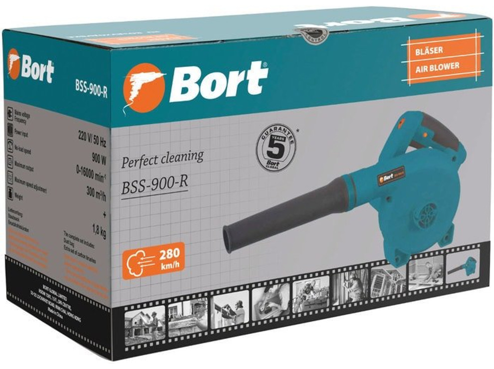 Ручная воздуходувка Bort BSS-900-R
