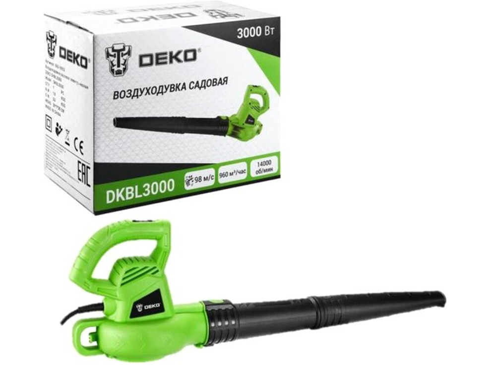 Ручная воздуходувка Deko DKBL3000