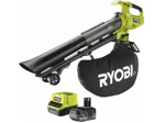 Колесная воздуходувка Ryobi RY18BVXA-150 5133005666 (с 1-им АКБ)