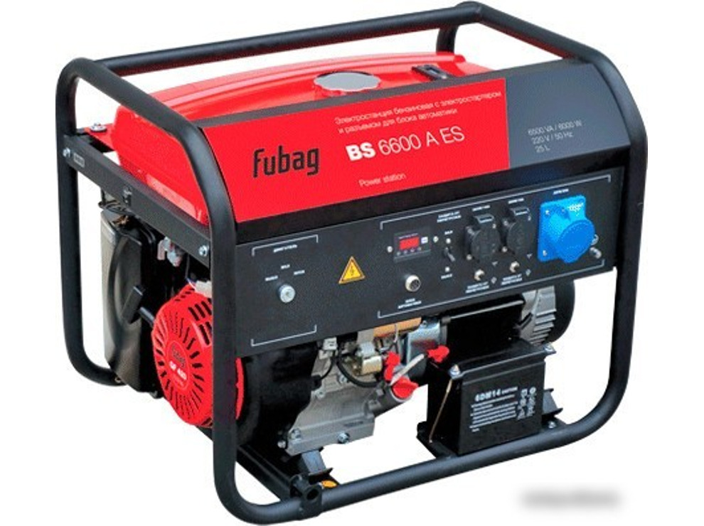 Бензиновый генератор Fubag BS 6600 A ES