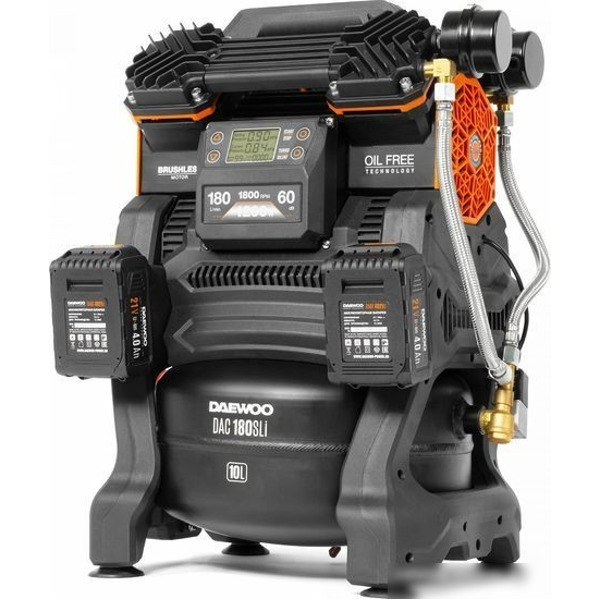 Компрессор Daewoo Power DAC 180S Li (с 2-мя АКБ)