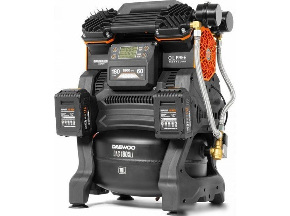 Компрессор Daewoo Power DAC 180S Li (с 2-мя АКБ)
