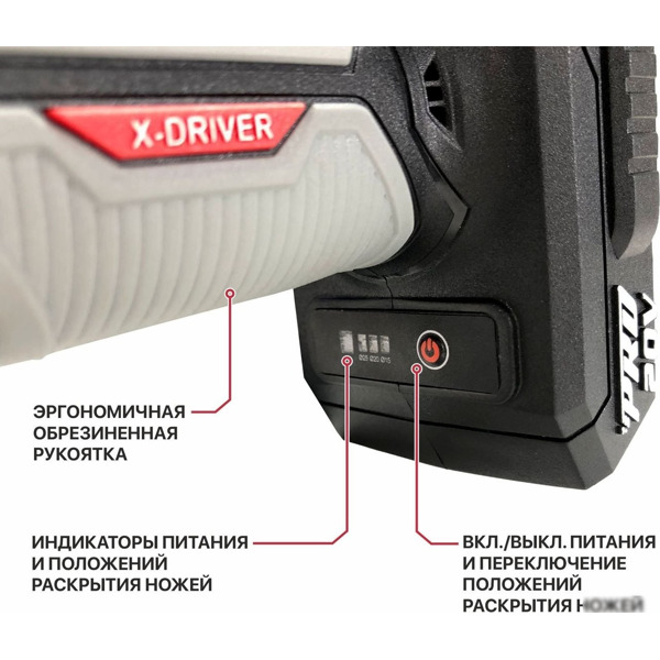 Секатор P.I.T. PDJ20H-300A (без АКБ)