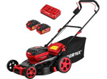 Газонокосилка Wortex CLM 4536 XLT Set 2334120 (с 2-мя АКБ)