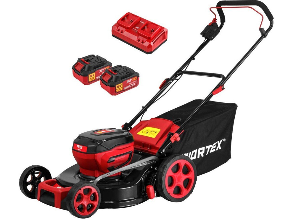 Газонокосилка Wortex CLM 4536 XLT Set 2334120 (с 2-мя АКБ)