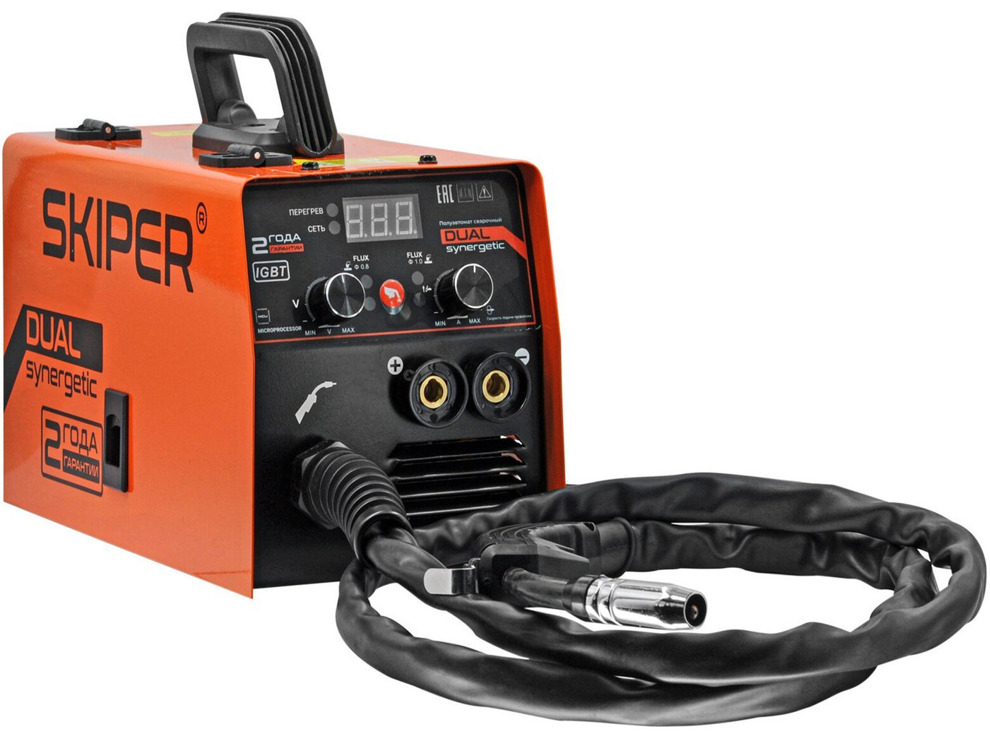 Сварочный инвертор Skiper FLUX/MMA-210D-9