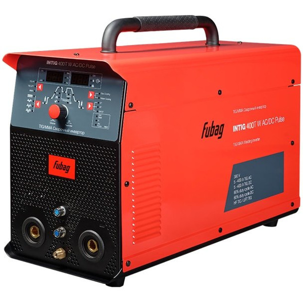 Сварочный инвертор Fubag INTIG 400 T W AC/DC PULSE 31456.2 (с горелкой)