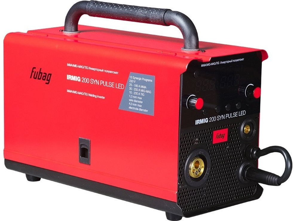 Сварочный инвертор Fubag IRMIG 200 Syn Pulse LED
