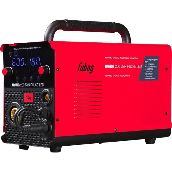 Сварочный инвертор Fubag IRMIG 200 Syn Pulse LED