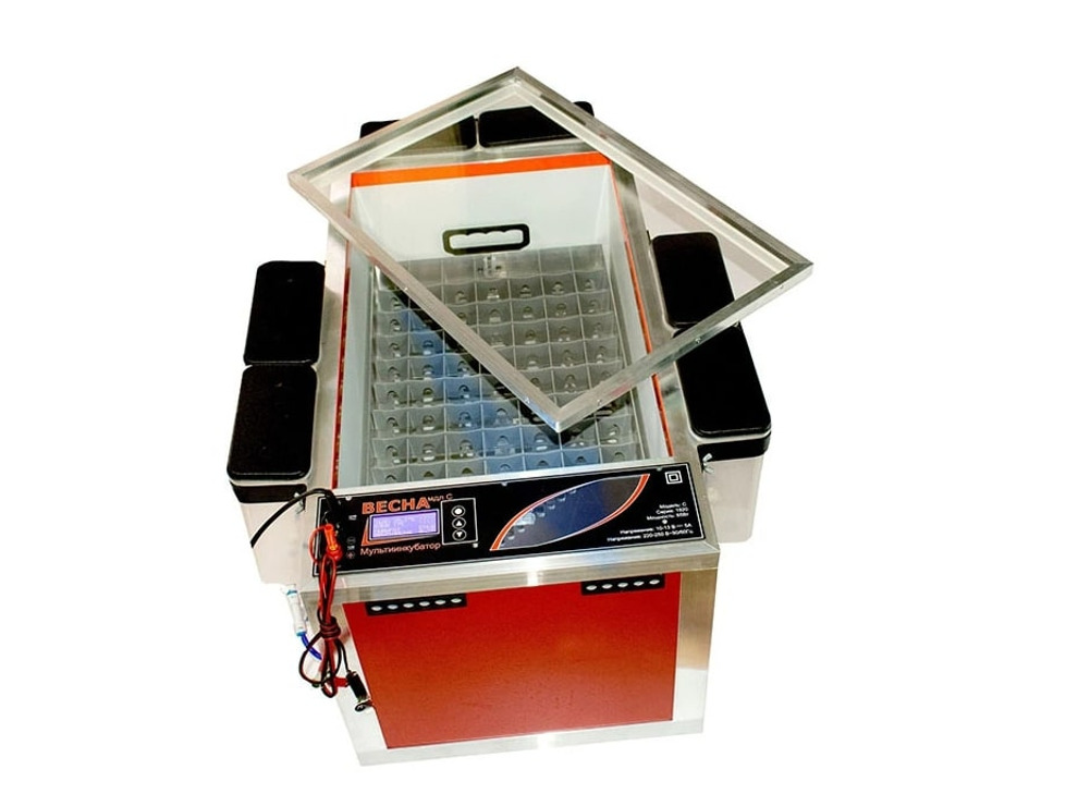 Мультиинкубатор ВЕСНА (автомат, цифровой, контроль и регулировка влажности, 12В) Новинка!