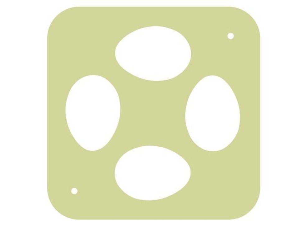 Решетка в Овоскоп Несушка гусиная на 4 яйца, пластик