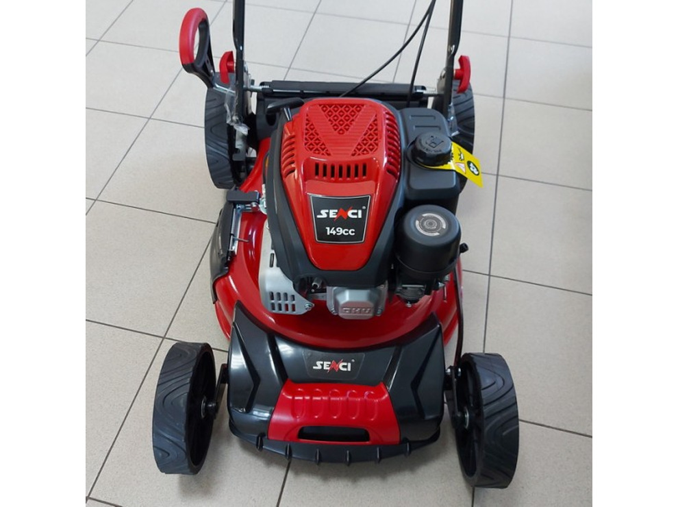 Газонокосилка бензиновая самоходная Senci LMA18S57 (3.5 л.с.)