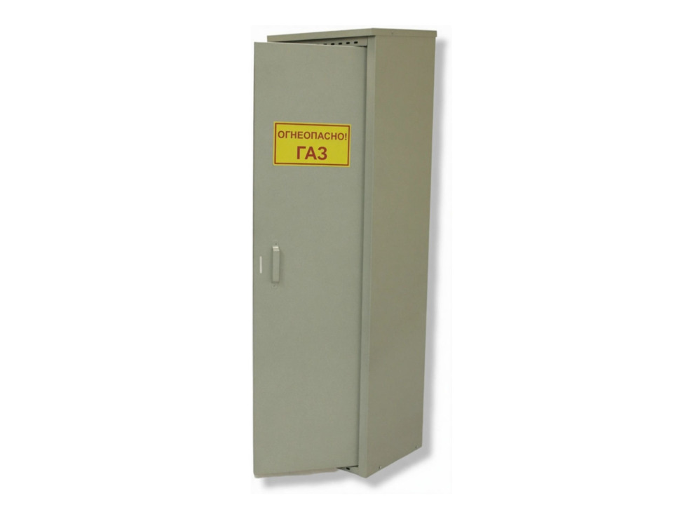  Шкаф для газового баллона Петромаш (1х50л, серый) 1,4м
