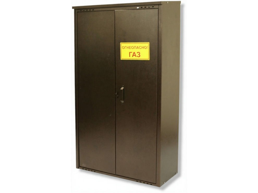 Шкаф для газового баллона Петромаш (2х50л, коричневый)