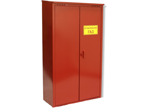 Шкаф для газового баллона Петромаш (2х50л, красный) 1,4м