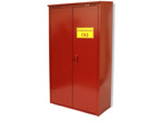 Шкаф для газового баллона Петромаш (2х50л, красный) 1,4м