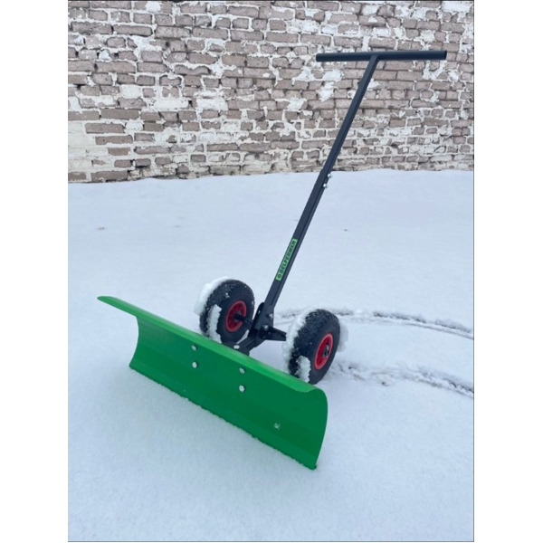 Лопата металлическая на колесах, сталь 2,0 мм (движок, отвал) РБ