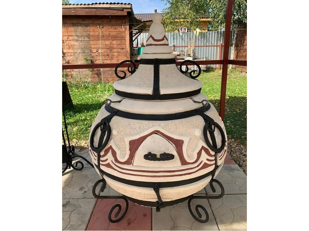 Тандыр Восточный (в комплекте со стойкой под крышку)