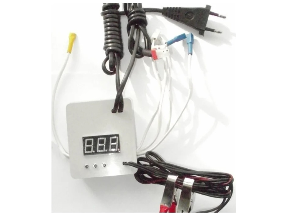 Терморегулятор цифровой автомат вент. 220В/12В, арт. 45В