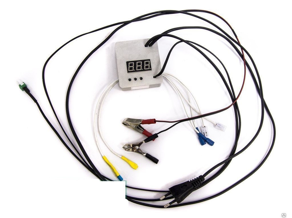 Терморегулятор цифровой автомат вент. с гигр. 220В/12В, арт. 45ВГ