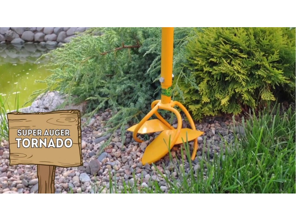 Бур садовый Tornadica SUPER