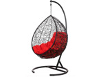 Кресло подвесное BiGarden Tropica Black (красная подушка)