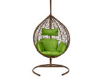Кресло подвесное BiGarden Tropica TwoTone (салатовая подушка)