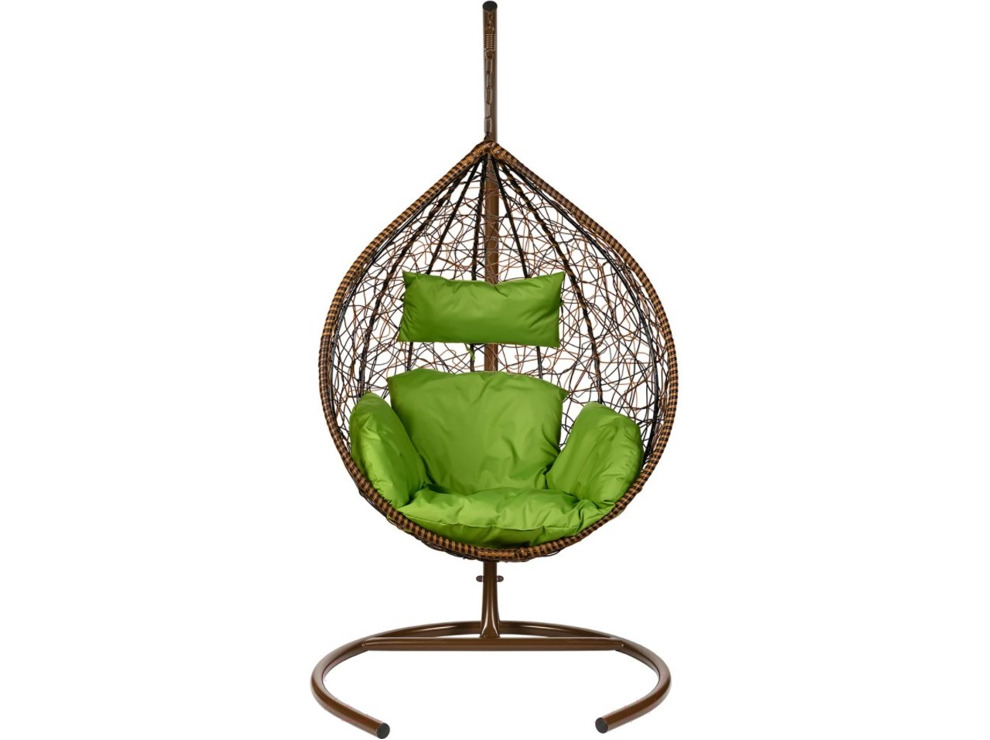 Кресло подвесное BiGarden Tropica TwoTone (салатовая подушка)