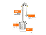 Дистиллятор Добрый Жар Абсолют (7 трубок с узлом отбора, 30 л)									