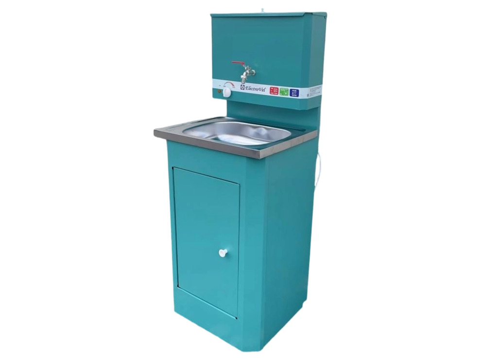 Умывальник c ЭВН Electrovel Бирюза