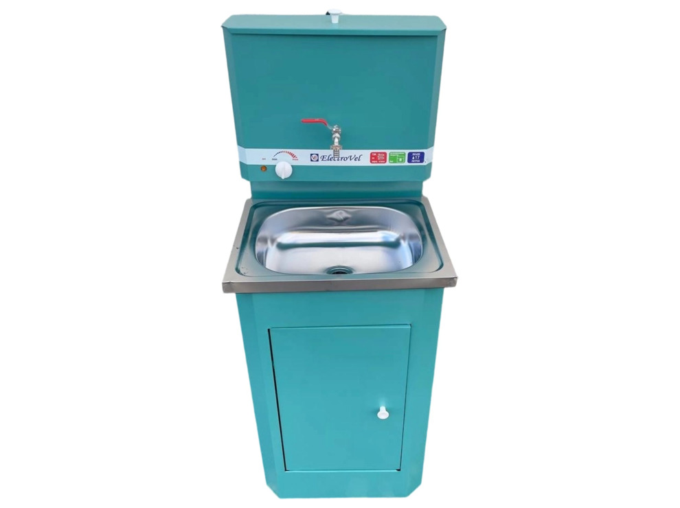 Умывальник c ЭВН Electrovel Бирюза