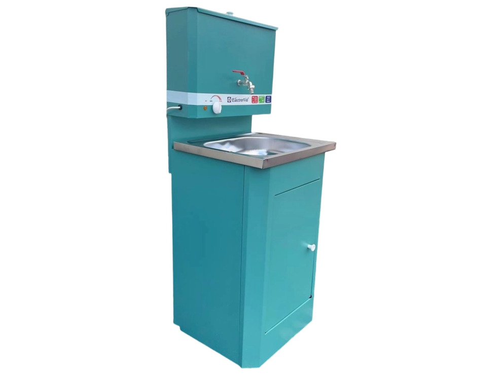 Умывальник c ЭВН Electrovel Бирюза