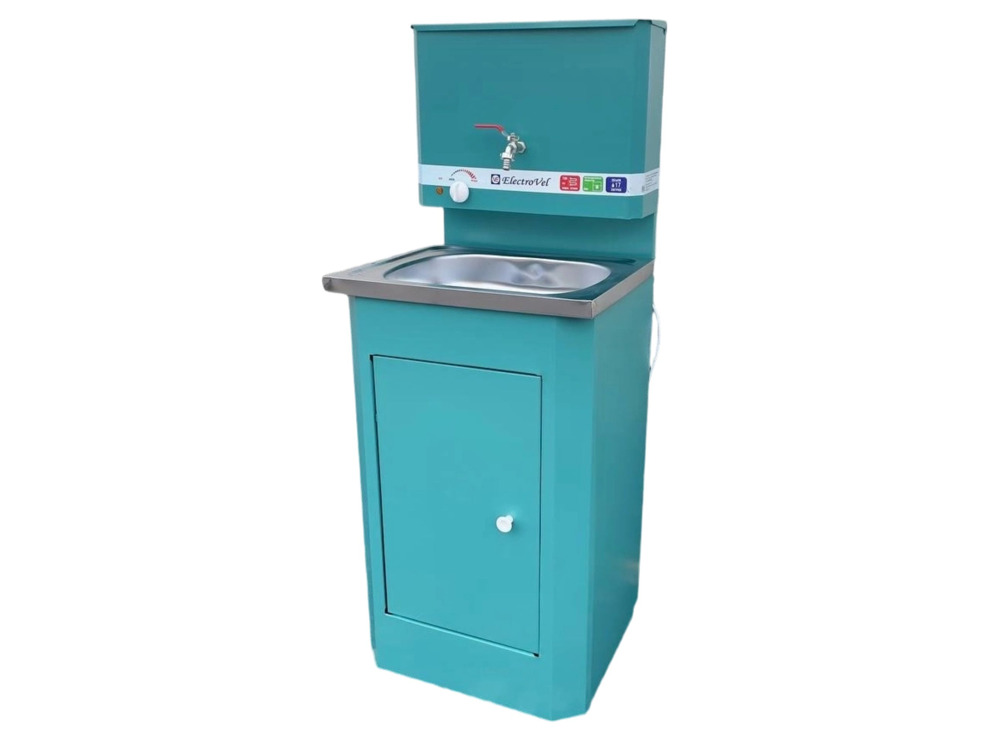 Умывальник c ЭВН Electrovel Бирюза