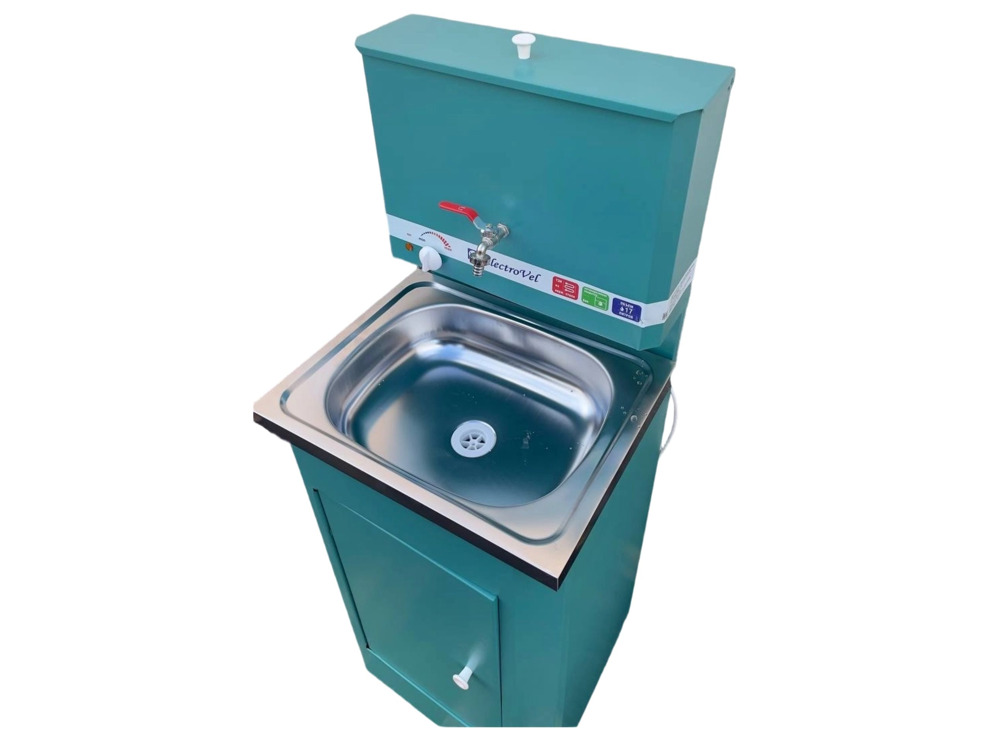 Умывальник c ЭВН Electrovel Бирюза